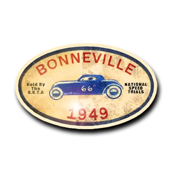 1949 Sticker 1949 Bonneville - Hot Rod Decals