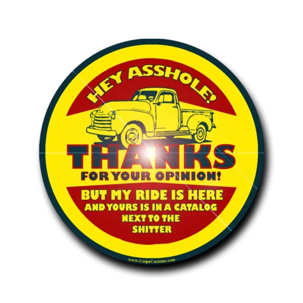 Thanks For Your Opinion