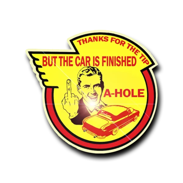 The Car Is Finished