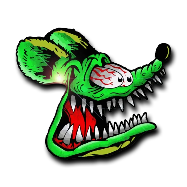 Rat Fink Head
