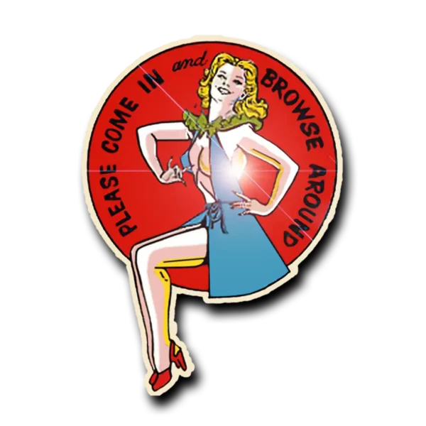 Please Come In - Hot Rod Decals