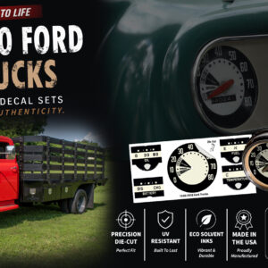 48-50 FORD BIG TRUCK 80 MPH GAUGE