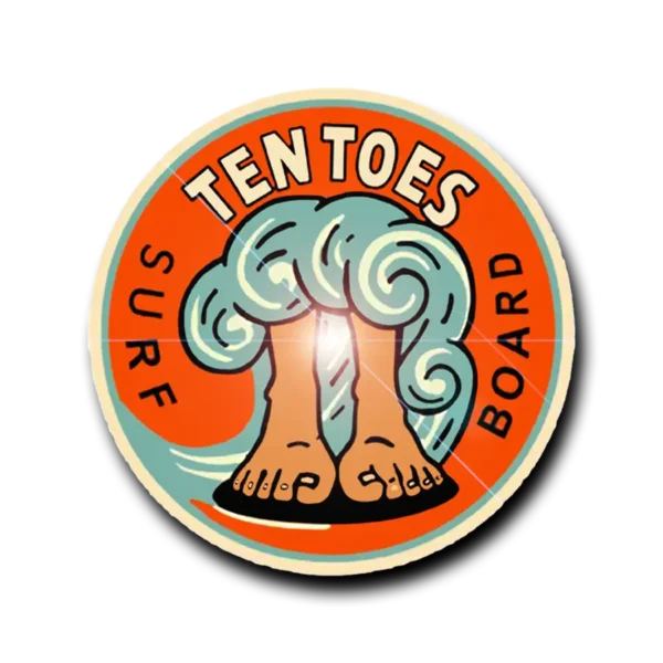 Ten Toes Surf Board