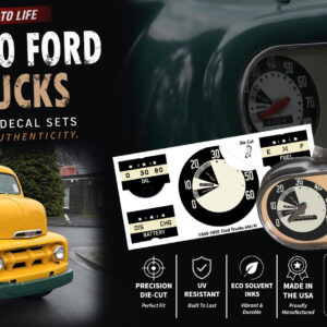 48-50 FORD BIG TRUCK 60mph GAUGE